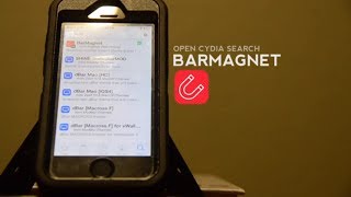 How To Setup the jailbreak app BarMagnet [upl. by Llenol]