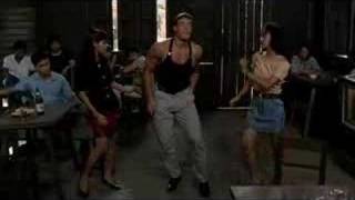 Van Damme Kickboxer Dance HILARIOUS REMIX [upl. by Ffoeg]