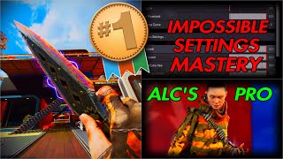 New 1 Fastest ALC Settings Ever Made By A Controller Abuser  Less Aim Assist Apex Legends 120FPS [upl. by Thorr]