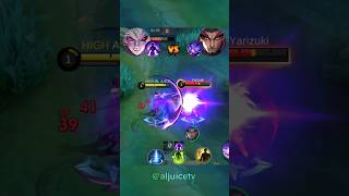 Whos king of lifesteal Dyroth vs Yu Zhong basic atk test aljuicetv mobilelegends mlbb [upl. by Suhploda]