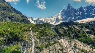 Solo Hike From Chamonix to Mer de Glace Glacier via Rochers des Mottets  Mont Blanc Massif [upl. by Holly]