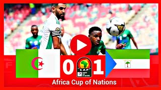 Algeria vs Equatorial Guinea 01 Highlights Africa Cup Of Nations  Afcon 2022  Full Match [upl. by Elyrpa837]