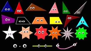 What Shape Is It 3 Advanced Shapes  The Kids Picture Show Fun amp Educational Learning Video [upl. by Pascal]