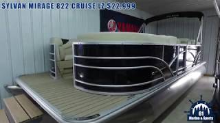 Sylvan Mirage 822 LZ Pontoon Boat [upl. by Kovacev806]