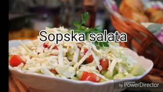 Sopska salata recept [upl. by Barstow478]