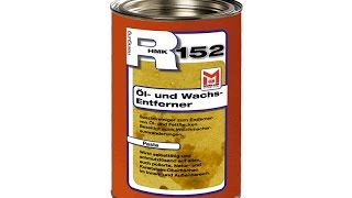 HMK® R152 Öl und Wachsfleckentferner  Entfernen Sie Öl und Fettflecken von Natursteinen [upl. by Marjorie]