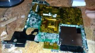 Reflowing laptop GPU [upl. by Eeluj]