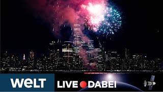 SILVESTERFEUERWERK So begrüßt die Welt das neue Jahr 2022  WELT Live dabei [upl. by Mera264]