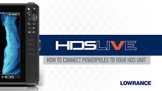 How to Connect PowerPoles to your HDS LIVE  Lowrance [upl. by Marys]