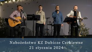 Nabożeństwo KZ Dubicze Cerkiewne 21012024 [upl. by Monahon]