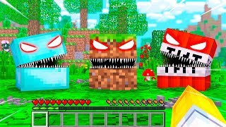 ¡LOS BLOQUES DE MINECRAFT TIENEN VIDA 🏃😱 [upl. by Aniraad]