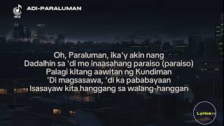 ADIPARALUMAN Lyrics [upl. by Eiramave]