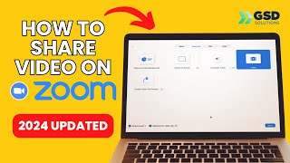 How to Share Video on Zoom  A Guide for Beginners in 2 Minutes [upl. by Naj892]