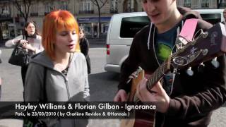 Hayley amp I  Ignorance acoustic [upl. by Ynnol355]