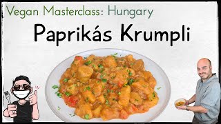 Vegan Hungary Paprikash Krumpli [upl. by Ahsenre264]