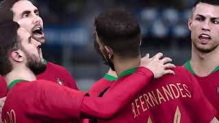 Portugalia  Francja My reactions and comments gameplay EA Sports FC 24  Efootball 2021 [upl. by Droflim]