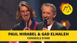 Paul Mirabel amp Gad Elmaleh – Conseils dami [upl. by Fasto]