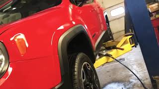 Lug nut cap removal fast and easy method 2016 Jeep Renegade Trail Hawk Edition [upl. by Auberbach]