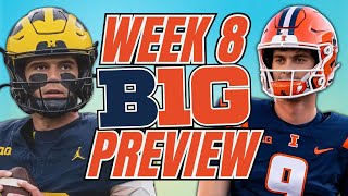 Breaking Down All 7 Critical Big Ten Matchups in Week 8 [upl. by Ecaidnac768]