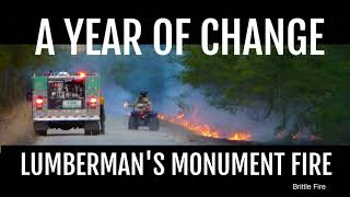 Lumbermans Monument Brittle Burn Fire A Year of Healing [upl. by Goulette]