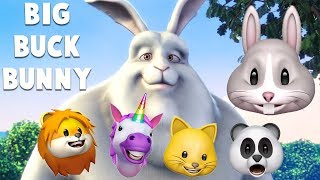 LES ANIMOJIS  LA CHANSON DU GROS LAPIN CLIP [upl. by Attekal]