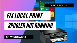 Local Print Spooler Not Running On Windows  How To Fix It [upl. by Nido443]