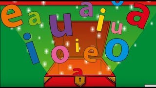 Juega con las vocales  Cantando Aprendo a hablar [upl. by Aiva]