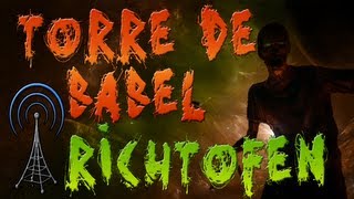 Black Ops 2 Tranzit Zombies  Como hacer el Easter Egg Richtofen LogroTrofeoTorre de Babel [upl. by Leahcimrej]