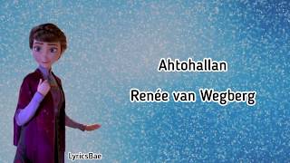 Renée van Wegberg  Athohallan  Lyrics [upl. by Ahsitam965]