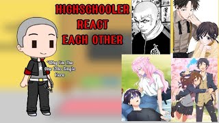 Highschooler Manga Characters React Each Other PT2 Kaoru No Hana Horimiya amp Etc [upl. by Stavros]