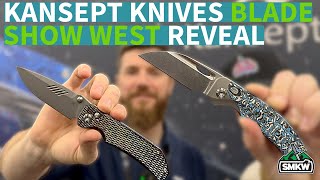 NEW Kansept Knives at Blade Show West [upl. by Nosa]