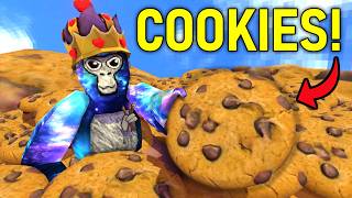 They Added COOKIE CLICKER to Gorilla Tag  Gorilla Tag Cookie Clicker Mod [upl. by Ennairak306]