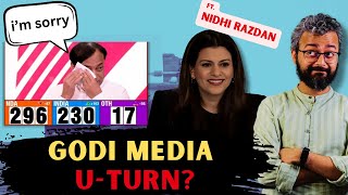 is godi media making a UTURN  MEGHNERD REACTS feat Nidhi Razdan [upl. by Ruberta]