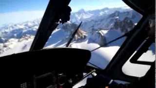 Survol Helico Mont Blanc [upl. by Ahsiadal60]