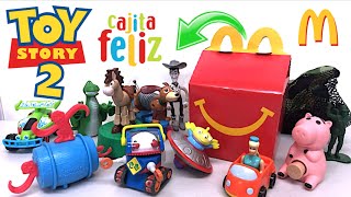 Cajita Feliz  TOY STORY 2 Parte 2  McDonald´s Colección RETRO 1999 TOY SHOTS  Disney PIXAR [upl. by Erda504]