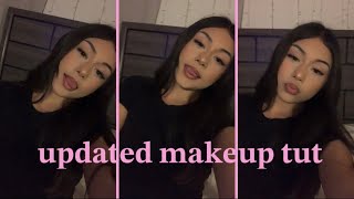 updated makeup tut stepbystep 🎀 [upl. by Ytirehc]