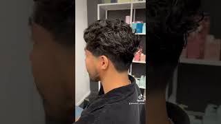 Dauerwelle bei Männer  PermUmstyling  Lockige Haare für Männer Furkans Atelier  Friseur [upl. by Efi]