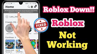 ROBLOX IS DOWN AGAIN   SOLUTION 2022  How to fix roblox experience failed to load  Mobile [upl. by Aivil350]