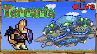 Terraria  Martian Madness  🔴 Live [upl. by Aneer]