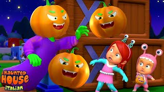 Zucca Di Halloween  Più Divertimento Scuola Materna Canzoni Per Bambini [upl. by Ennoitna690]