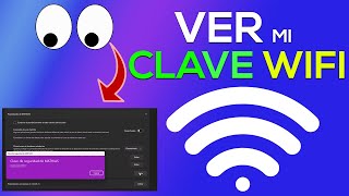 Como SABER la CONTRASEÑA de mi WiFi en mi PC  VER CLAVE de mi WiFi en mi computadora  Windows 11 [upl. by Kaule]