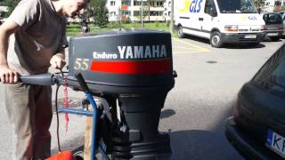 YAMAHA TWO STROKE ENDURO E55 CMHS [upl. by Vassar]