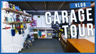 Detailing World Garage Tour  How To Organise YOUR Garage Efficiently [upl. by Ajup]