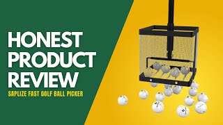 SAPLIZE Fast Golf Ball Picker  Honest Product Review [upl. by Kataway11]