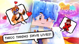 quotTHICC THIGHS SAVE LIVESquot Fairy Tail Origins Bloopers amp BTS  Minecraft Roleplay [upl. by Tremml]