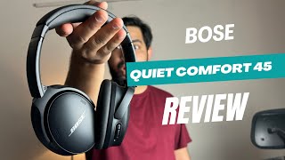 Bose QuietComfort 45 headphones review Better Than Sony [upl. by Josselyn]