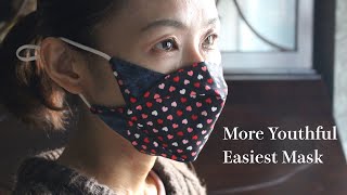 More Youthful  Easiest 3D Mask Tutorial｜DIY 3 layer Mask  Beautiful Face Line [upl. by Kcirddor805]