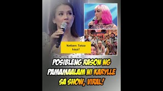 Karylle Aalis na sa Its Showtime dahil sa rasong ito [upl. by Pru159]