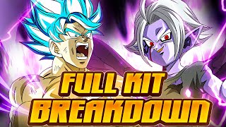 LAST HEROES COLLAB UNITS UNIVERSE TREE GOKU FULL KIT DETAILS ANIMATIONS AND MORE Dokkan Battle [upl. by Dorita]