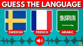 Guess The Language By Voice [upl. by Aguie]